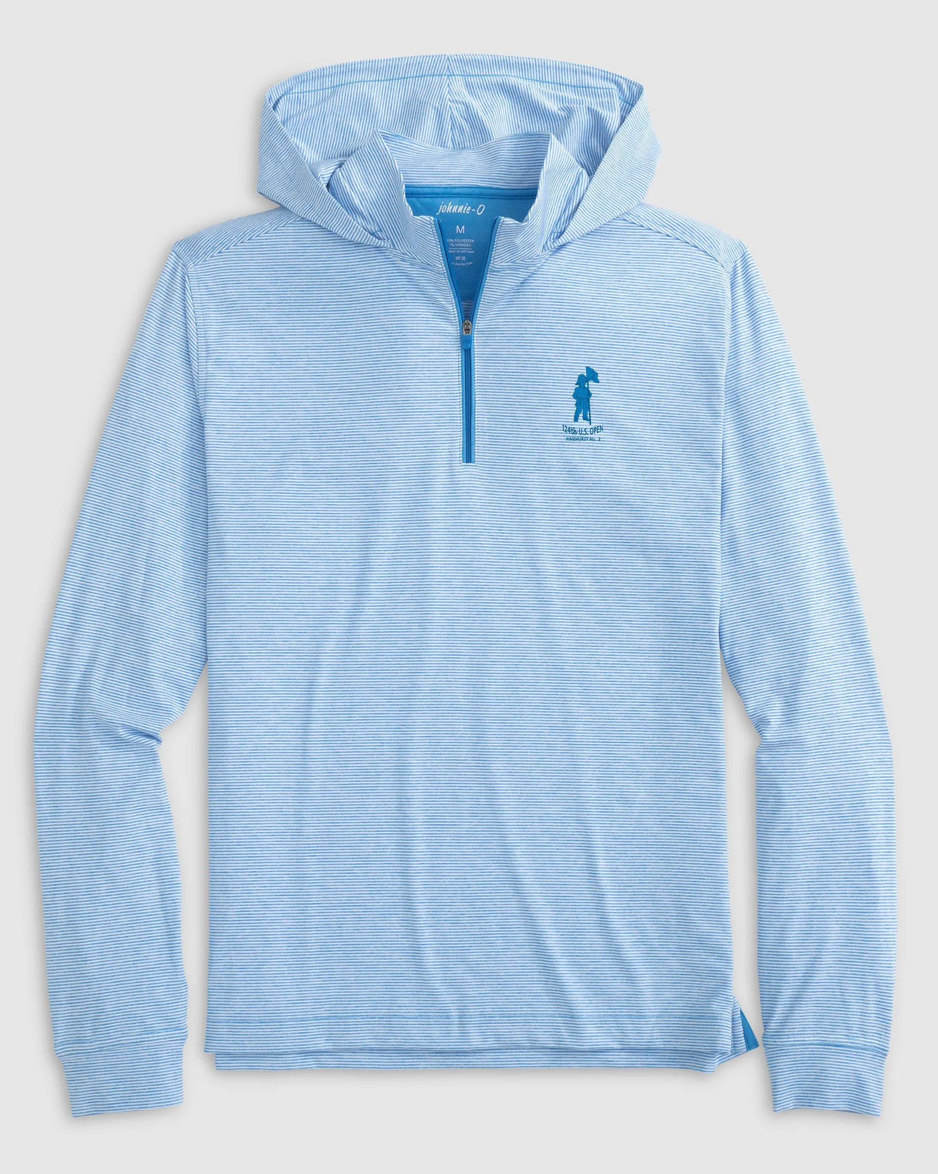 124th U.S. Open Hybrid Performance 1/4 Zip Hoodie - Putter Boy