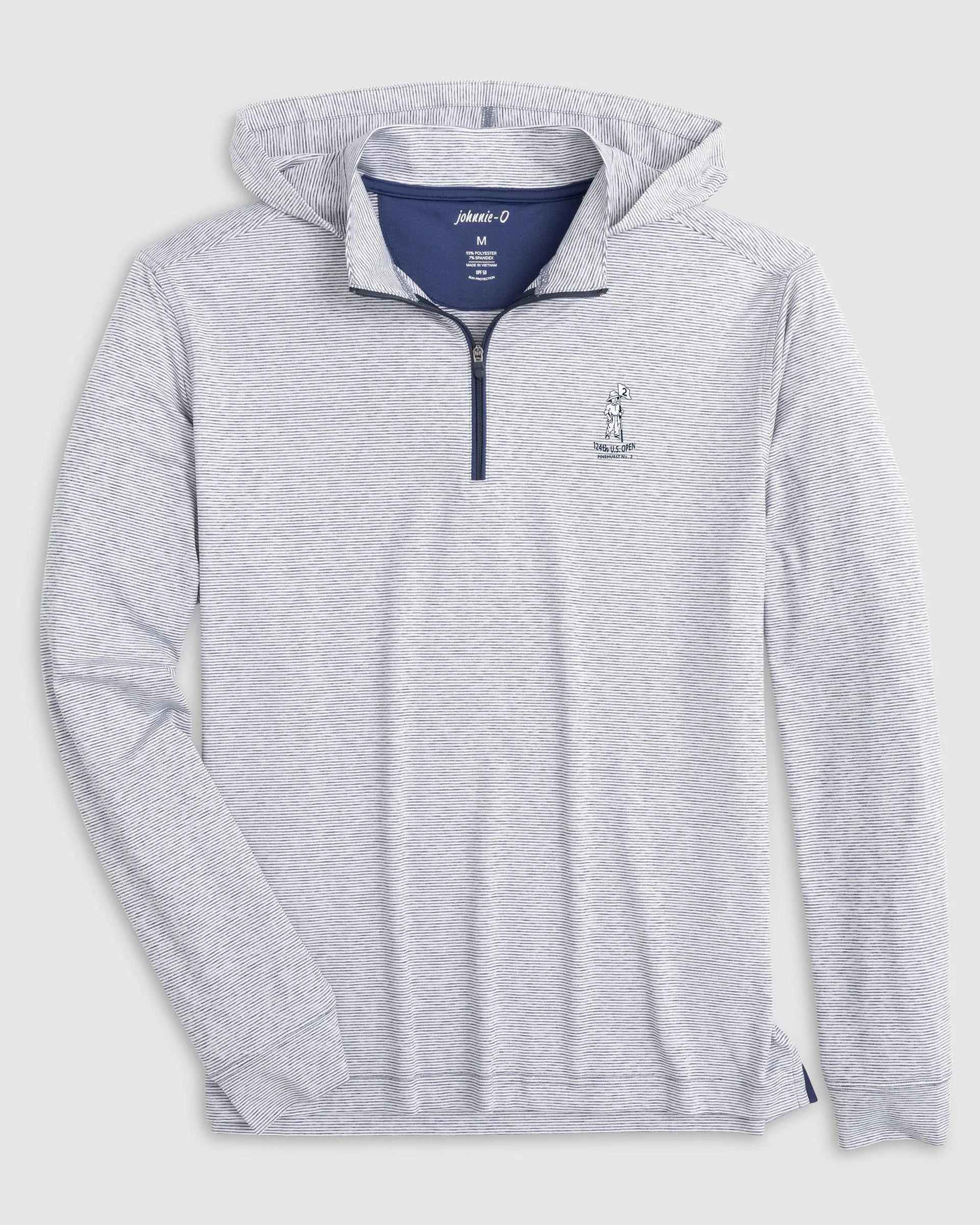 124th U.S. Open Hybrid Performance 1/4 Zip Hoodie - Putter Boy