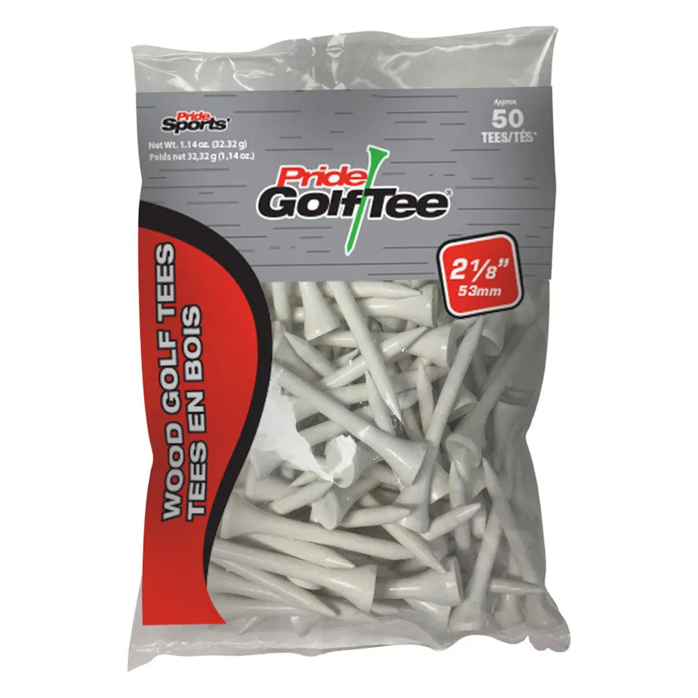 2 1/8" Bagged Golf Tee Packs