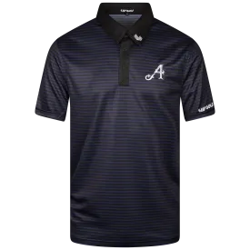 4Aces GC | Striped Logo Polo