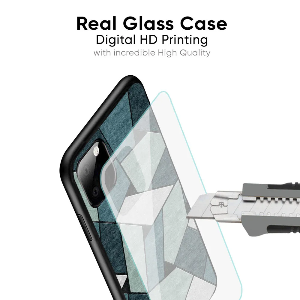 Abstact Tiles Glass Case for Realme C53