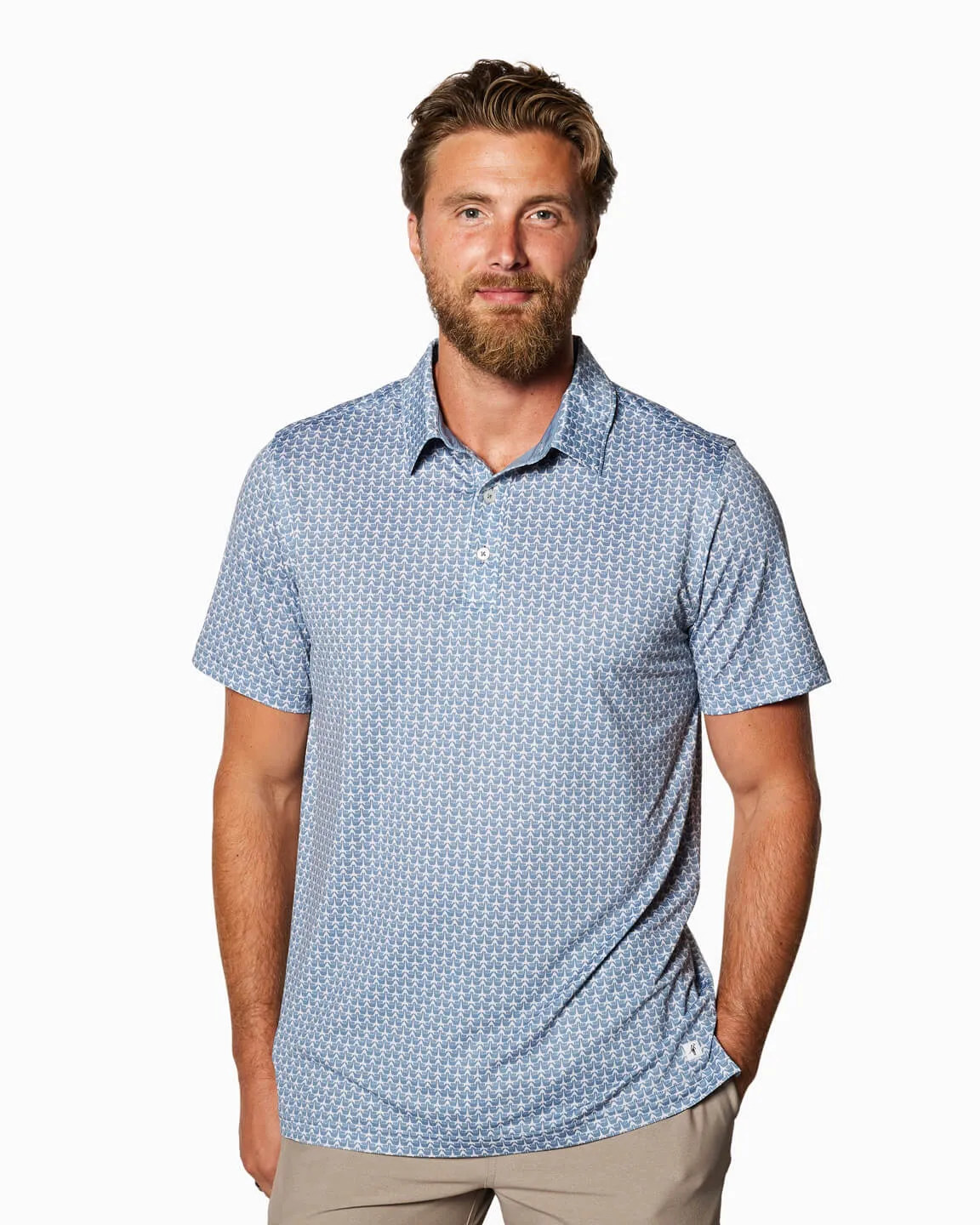 Ace Polo | Light Blue Shaka