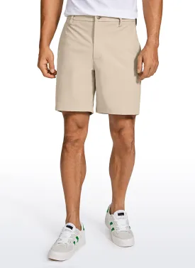 All-Day Comfy Golf Shorts with Pockets 7''