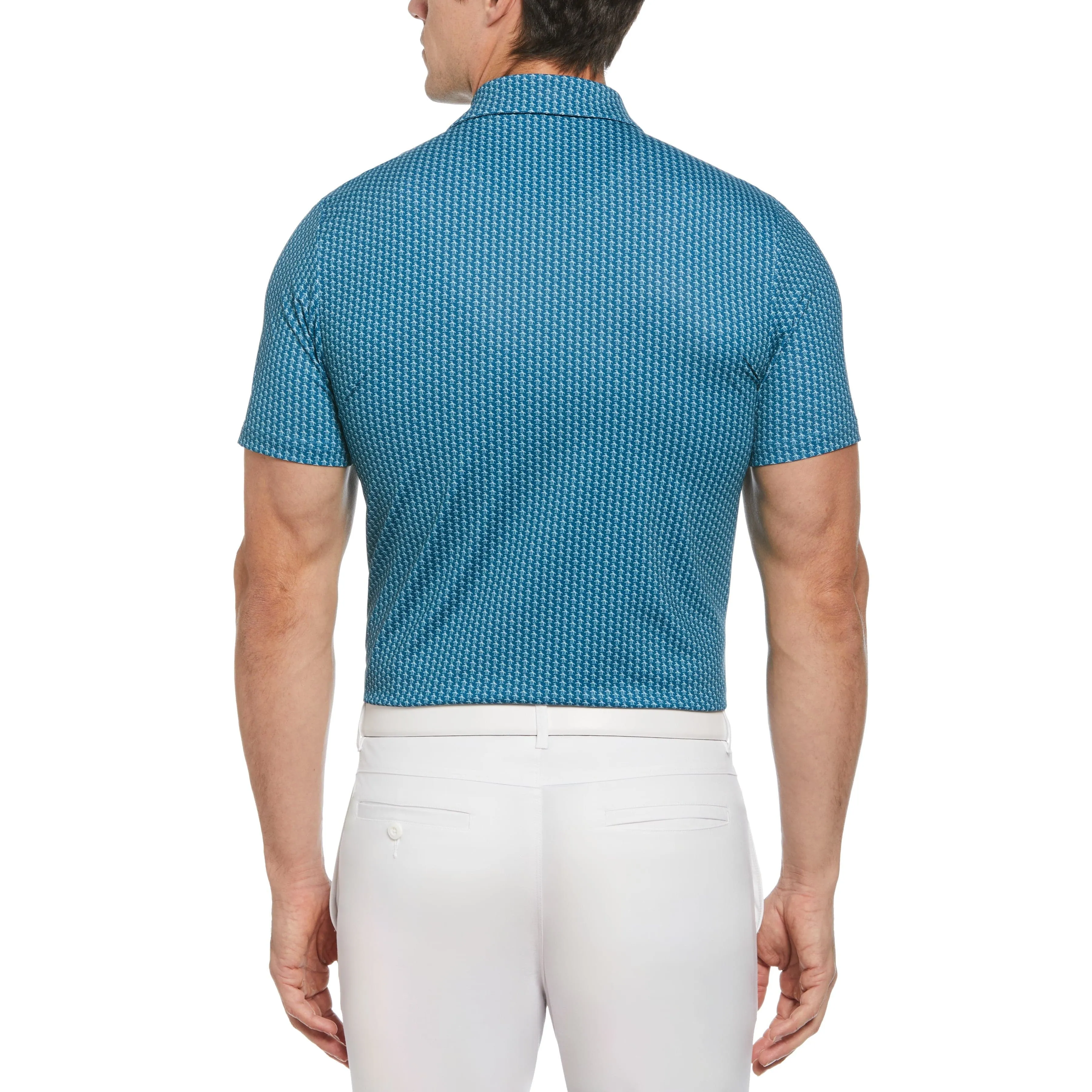 Allover Pete Print Golf Polo