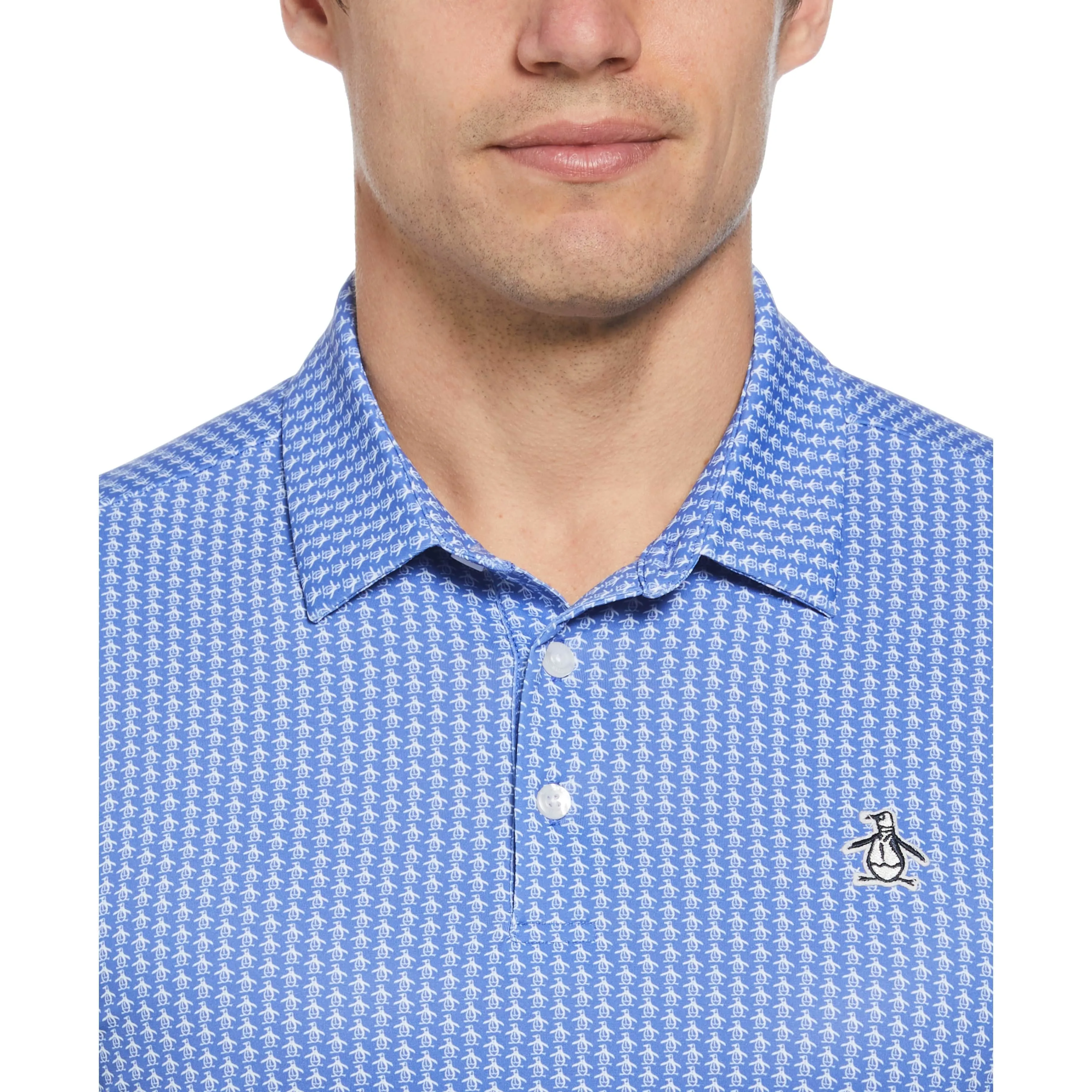 Allover Pete Print Golf Polo