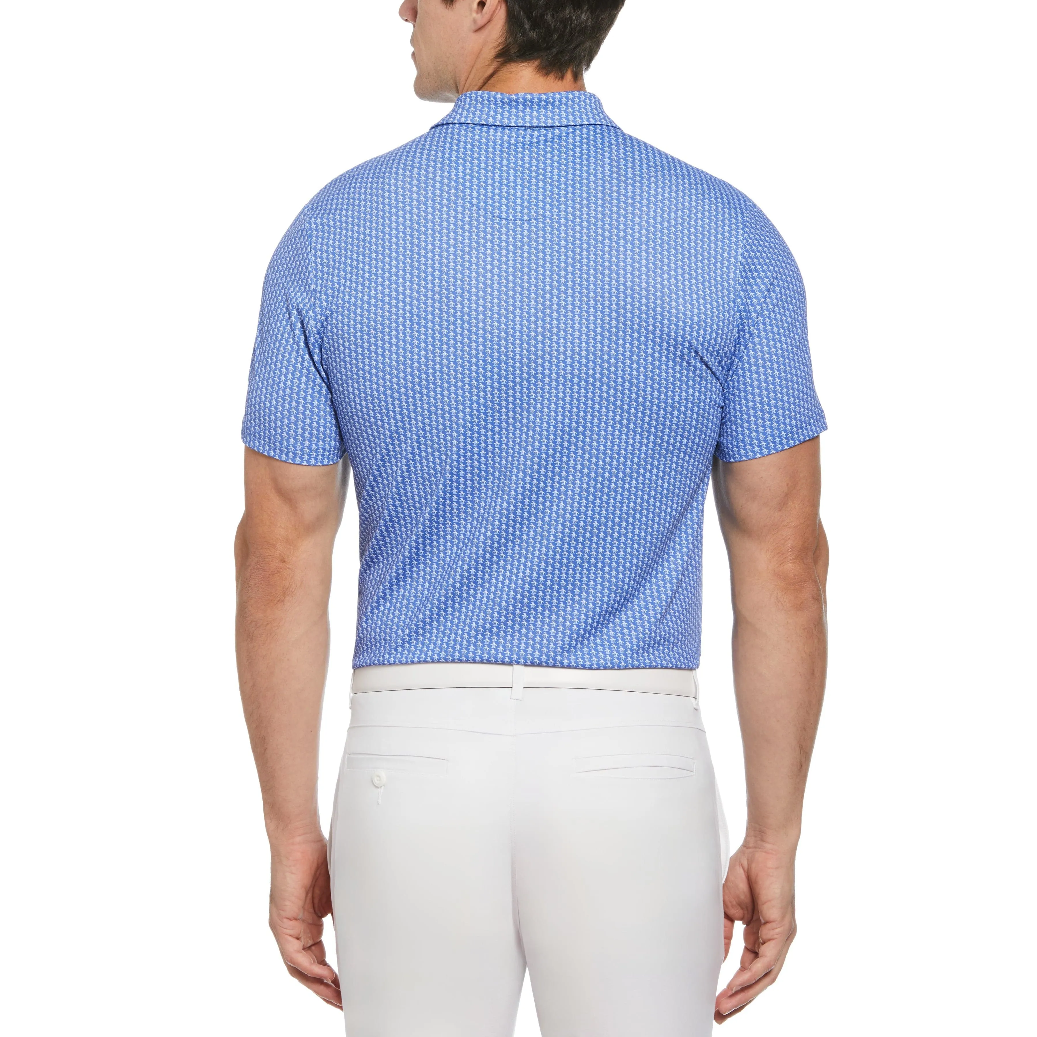 Allover Pete Print Golf Polo