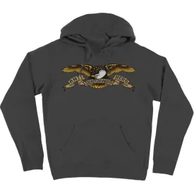 ANTI-HERO EAGLE HOODIE - CHAROCAL