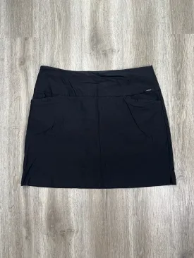 Athletic Skort By Sc & Co In Black, Size: Xl