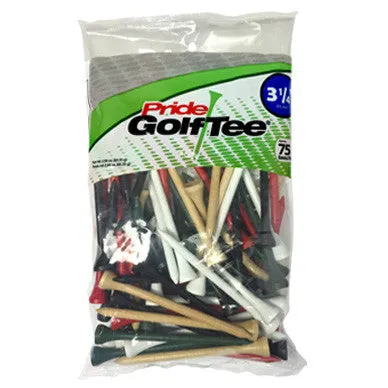 Bagged Golf Tee Pack Colors