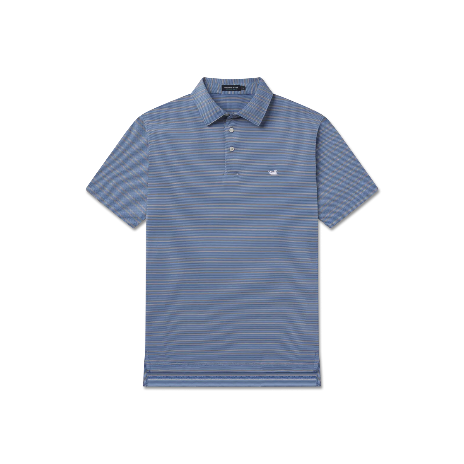 Bermuda Performance Polo - Naples Stripe