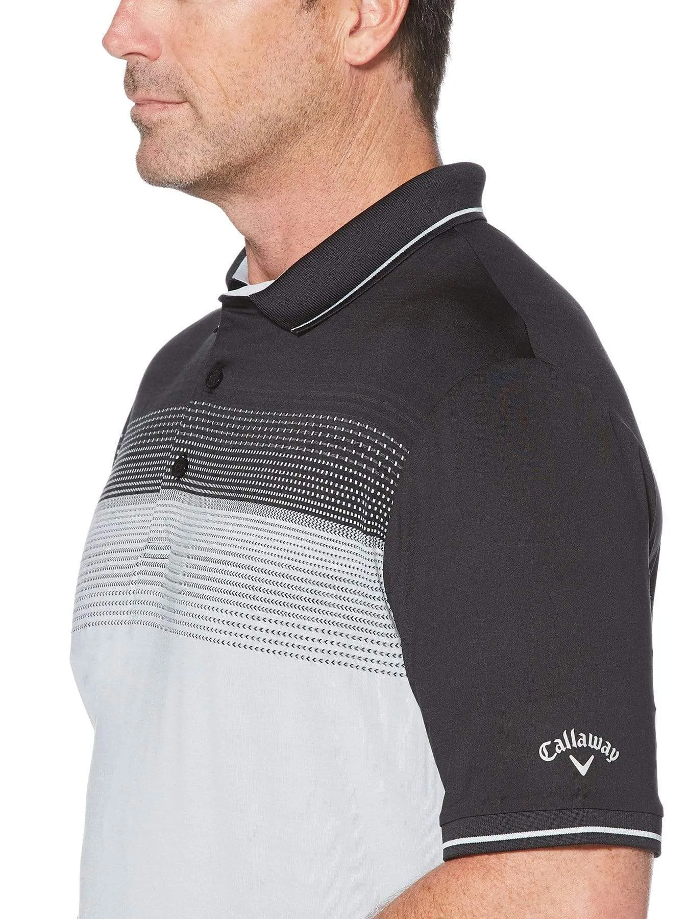 Big & Tall Cooling Engineered Jacquard Polo