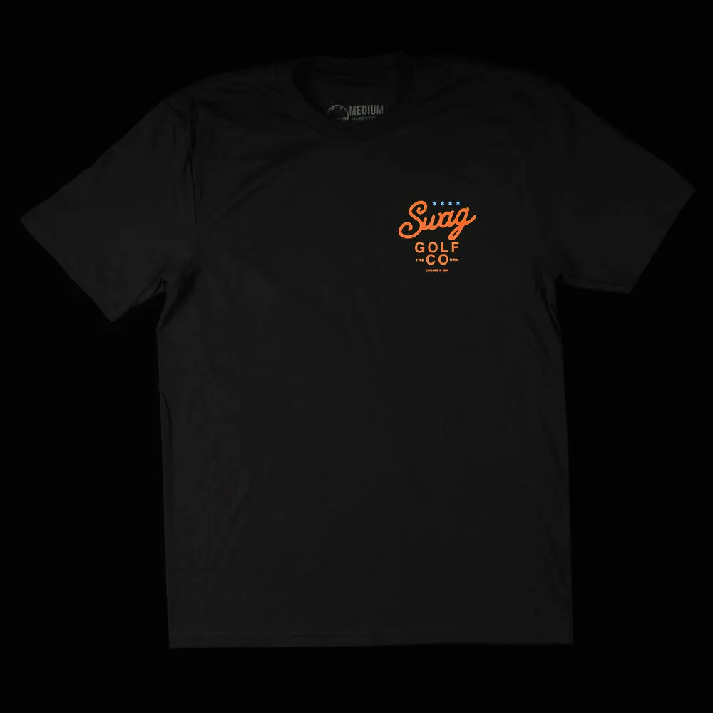 Black Swag Golf Co Putter T-Shirt