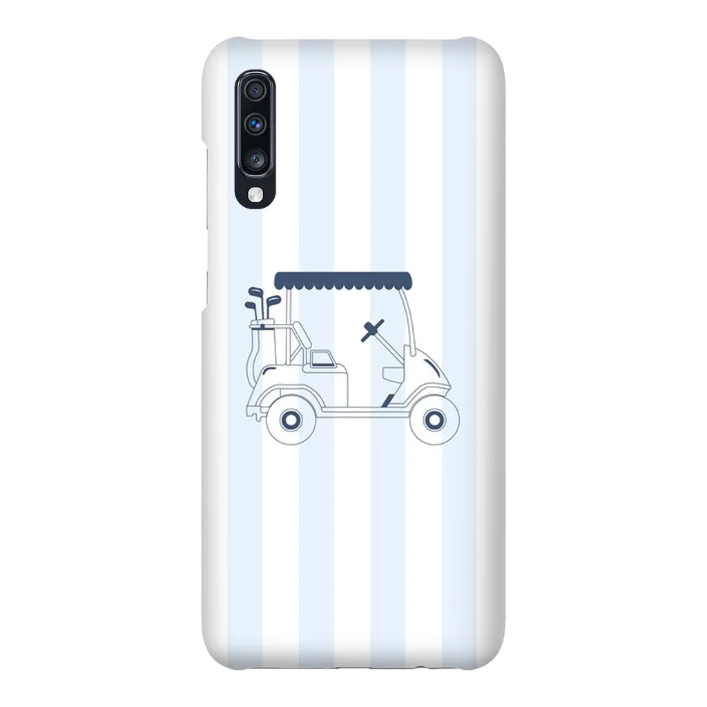 Blue Stripes Golf Cart Phone Case