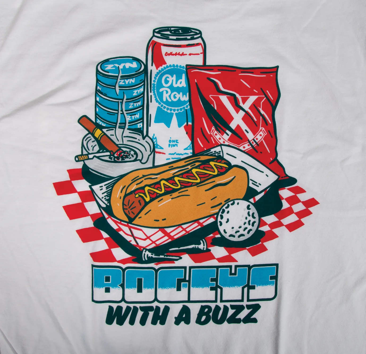 Bogeys With A Buzz Pocket Tee