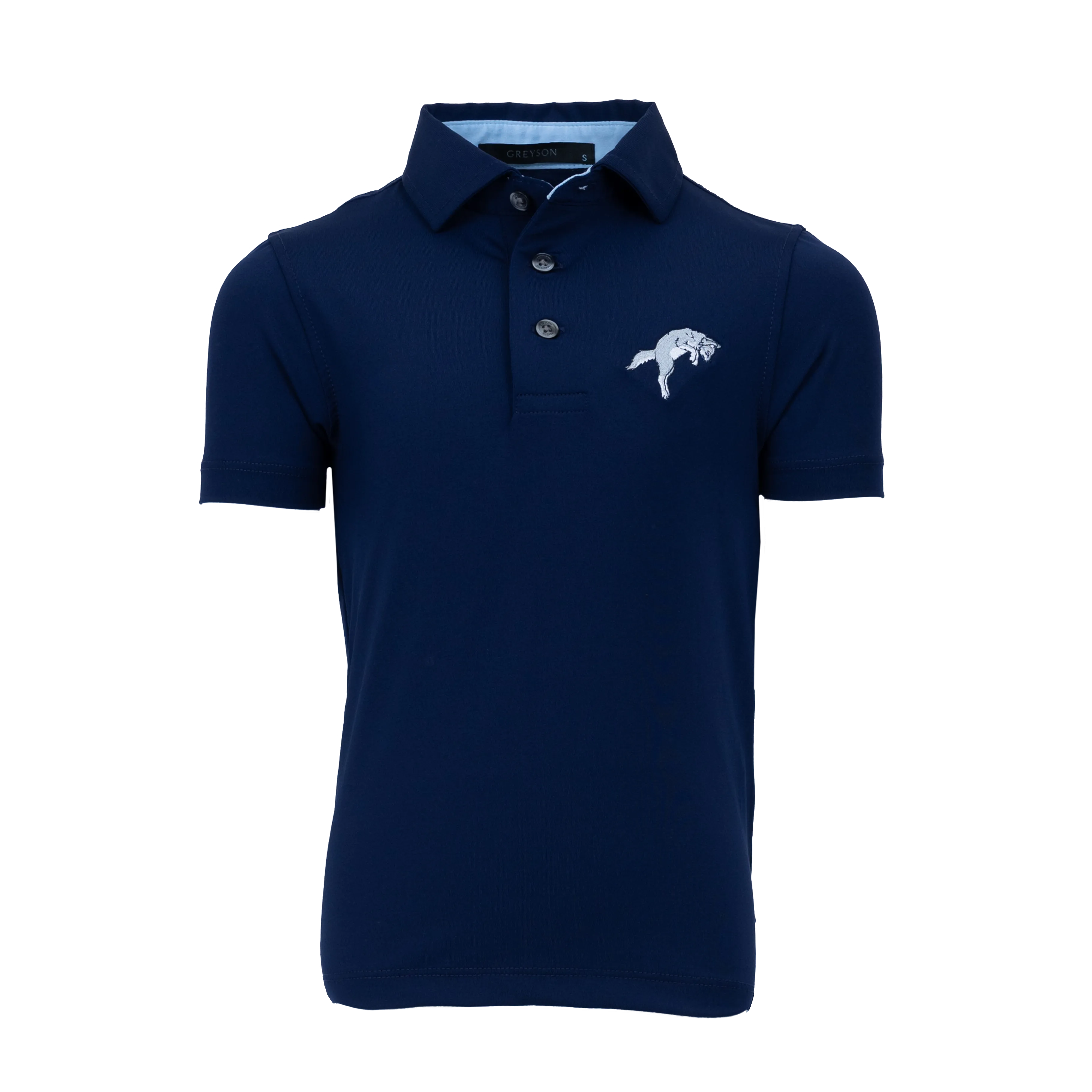 Boy's Pouncing Wolf Tala Polo