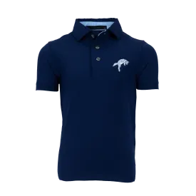 Boy's Pouncing Wolf Tala Polo