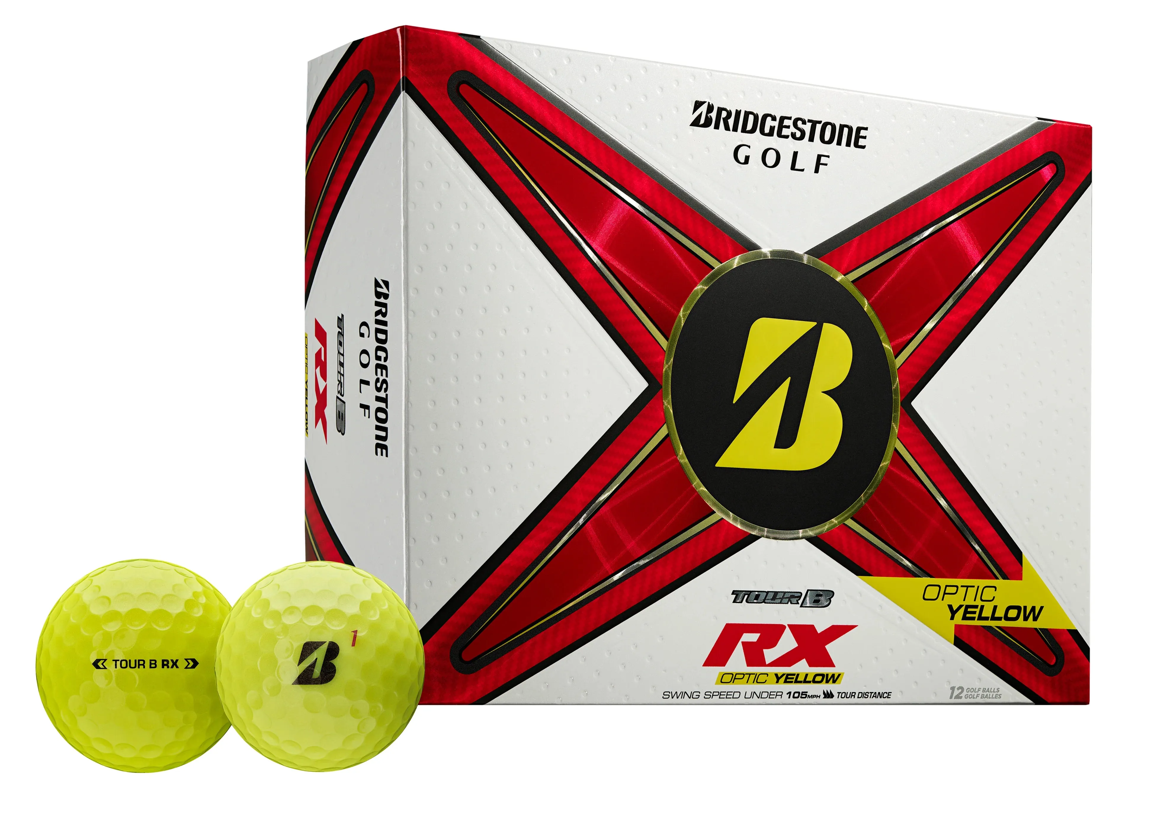 Bridgestone Tour B RX Yellow '24 Sleeve