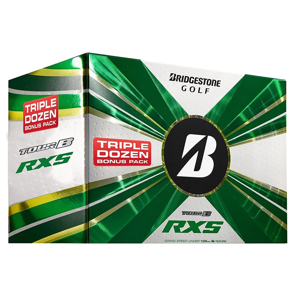 Bridgestone Tour B RXS 3 Dozen Golf Balls 2023