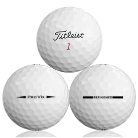 Bulk Titleist Pro V1X 2020 Refinished (Straight Line)