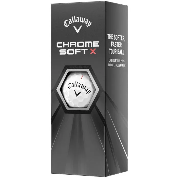 Callaway Balles Chrome Soft X