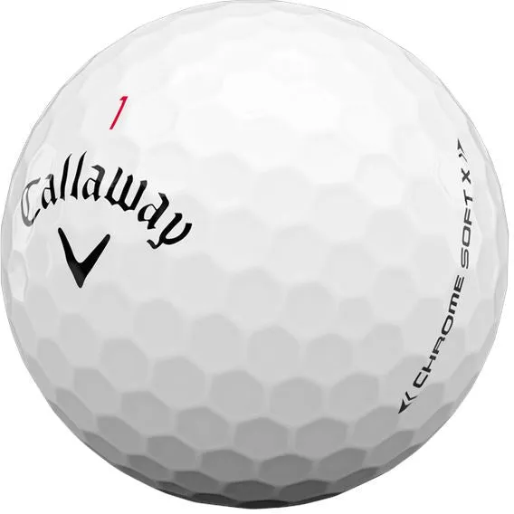 Callaway Balles Chrome Soft X