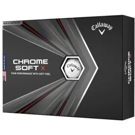 Callaway Balles Chrome Soft X