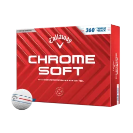 Callaway Chrome Soft 360 Triple Track Dozen