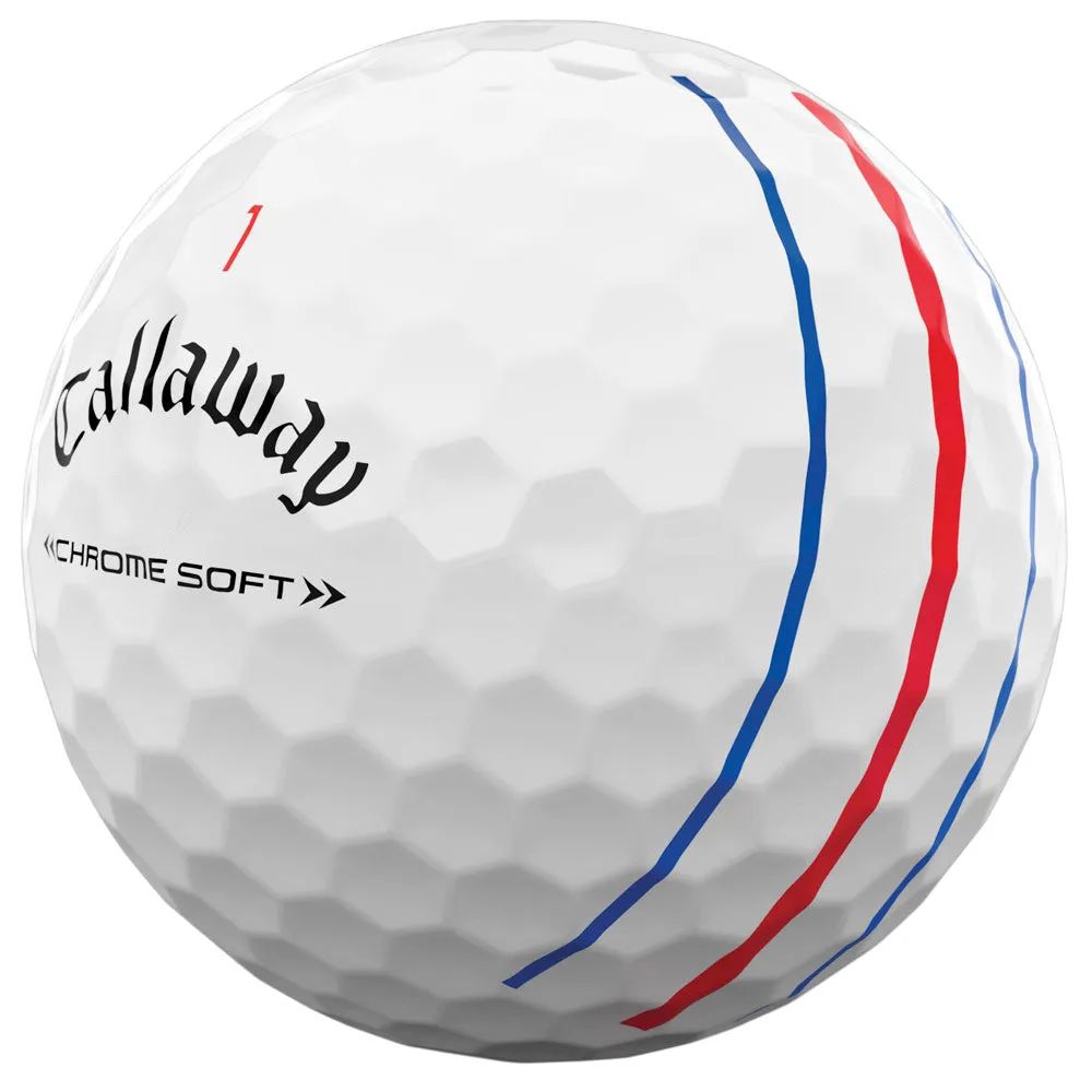 Callaway Chrome Soft Triple Track Golf Balls '22 - Dozen