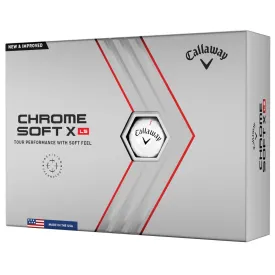 Callaway Chrome Soft X LS Golf Balls '22 - Dozen