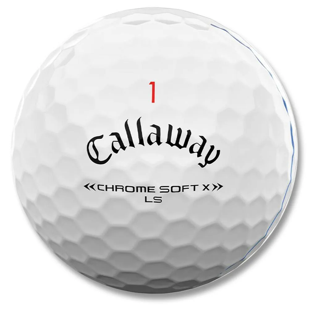 Callaway Chrome Soft X LS Triple Track 4 Dozen Golf Balls 2023