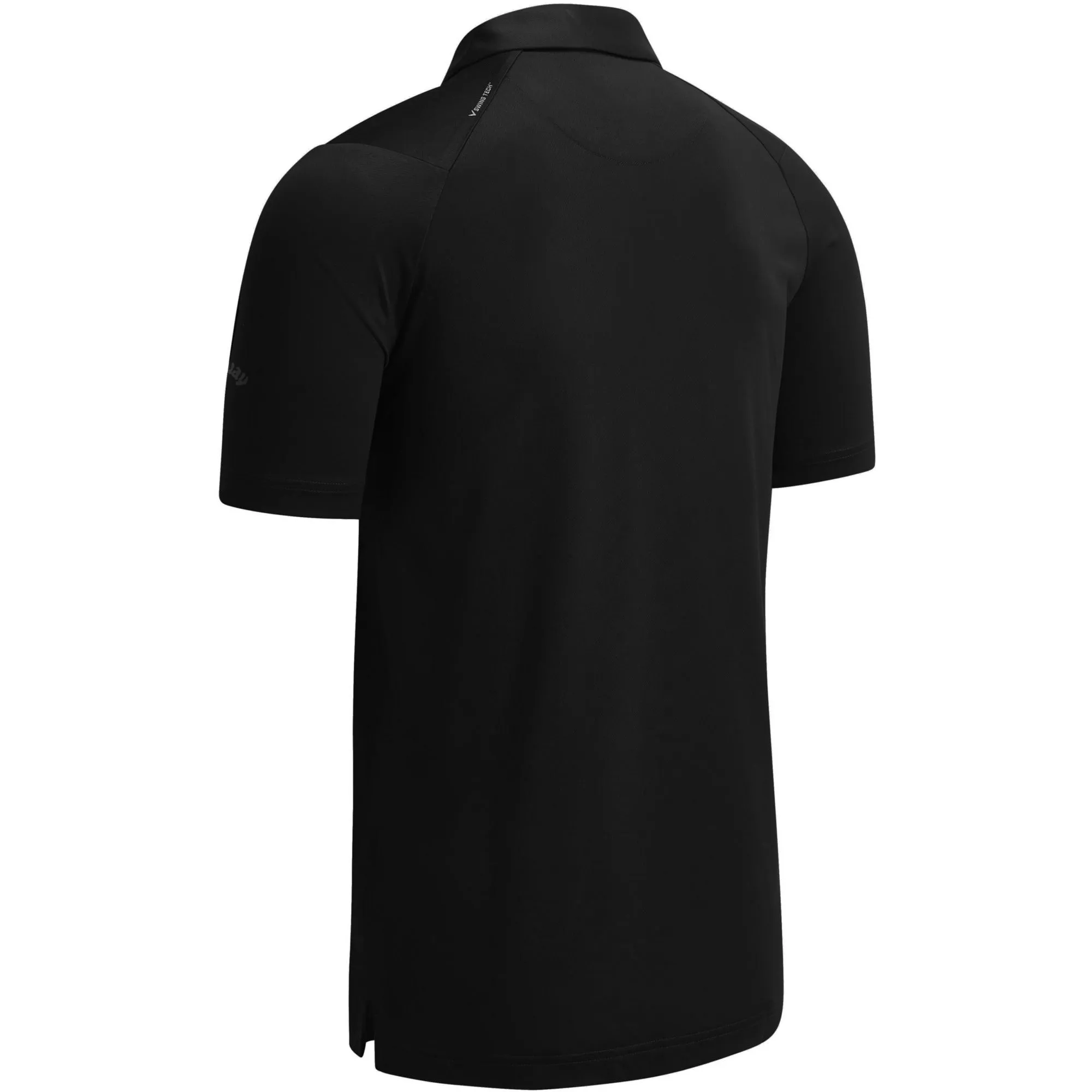 Callaway Men’s Swing Tech Tour Fit Solid Polo black