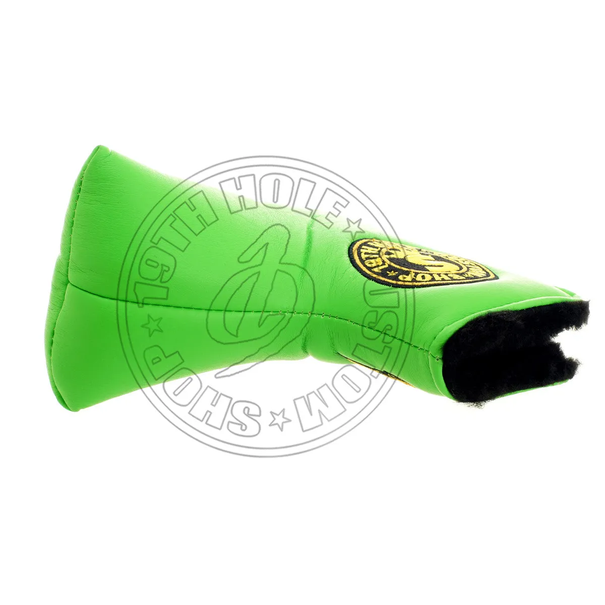 Cash is King Head Cover for Blade and Midsize Mallet Putter, Green