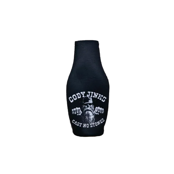 Cast No Stones Bottle Koozie