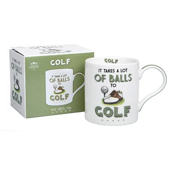 Cheeky Sport Mug Golf