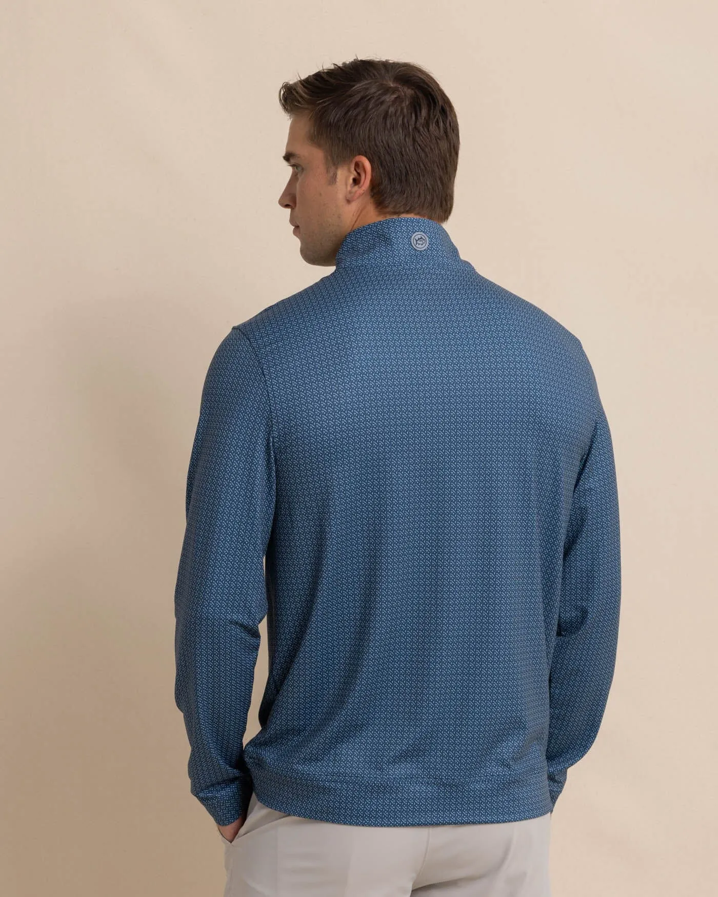 Clubbin' It Print Cruiser Quarter Zip