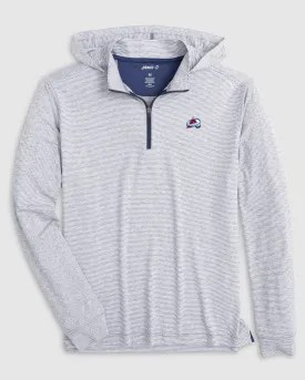 Colorado Avalanche Hybrid Performance 1/4 Zip Hoodie