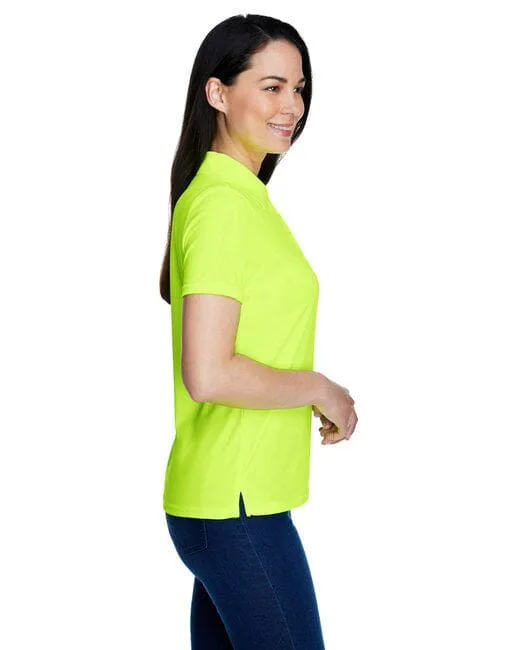 Core365 Ladies Origin Performance Piqué Polo Safety Yellow 78181