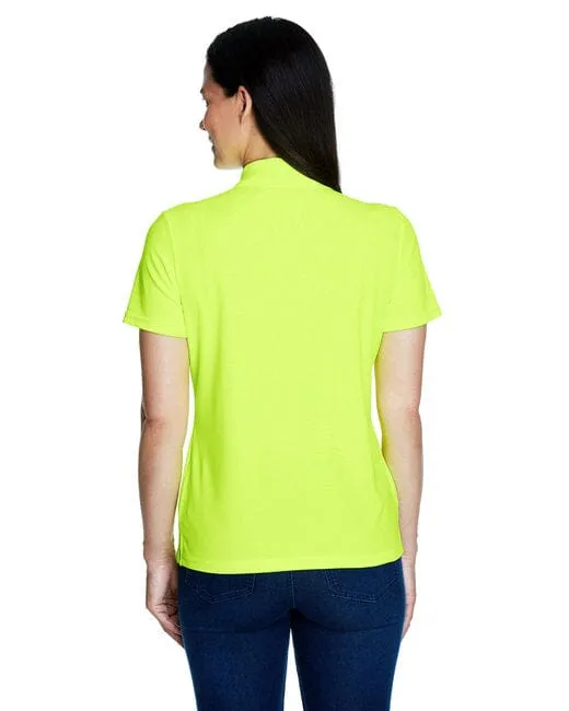 Core365 Ladies Origin Performance Piqué Polo Safety Yellow 78181