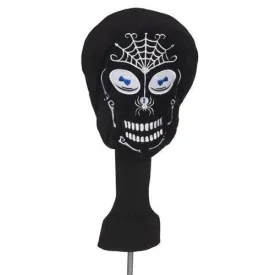 Creative Covers Black Skull Headcover