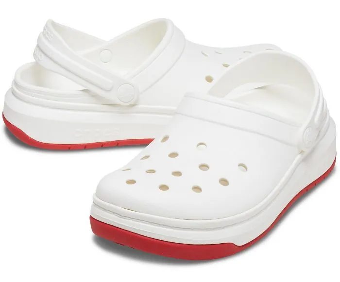 Crocband Full Force White Unisex Clog-206122-100