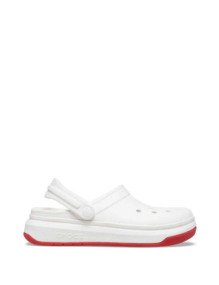 Crocband Full Force White Unisex Clog-206122-100