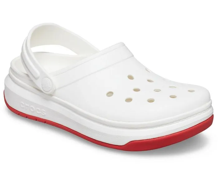 Crocband Full Force White Unisex Clog-206122-100