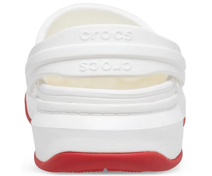 Crocband Full Force White Unisex Clog-206122-100