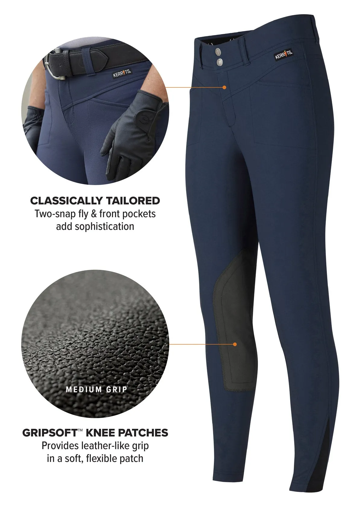 Crossover II® Knee Patch Riding Breech