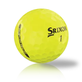 Custom Srixon Q-Star Tour Yellow