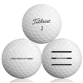 Custom Titleist Pro V1 Refinished (Triple-Line)