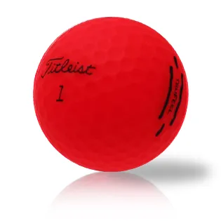 Custom Titleist TruFeel Red