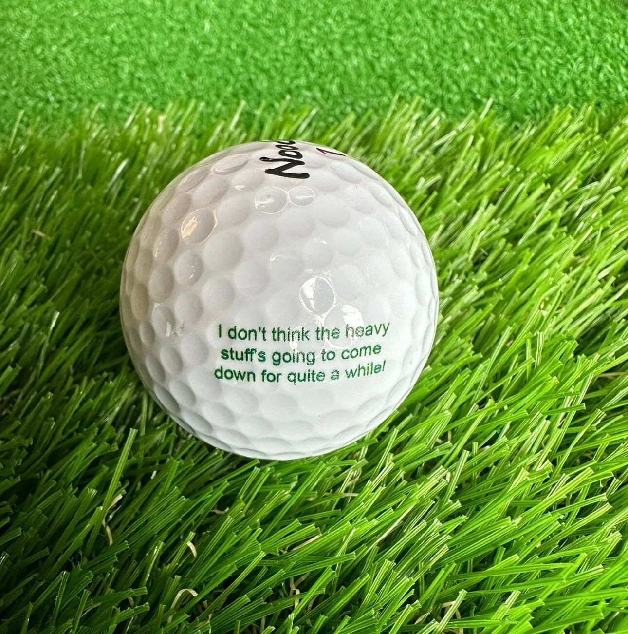 Customized Golf Ball TEST PRINT