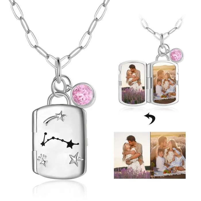 Customized Picture Necklace- Cute Valentines Gifts For Mom