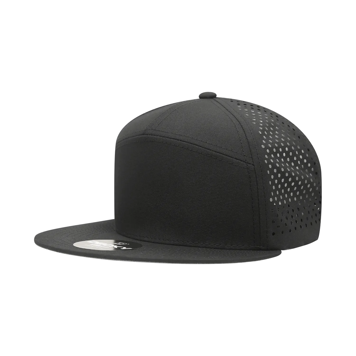 Decky 6230 7 Panel High Profile Structured Perforated Performance Cap